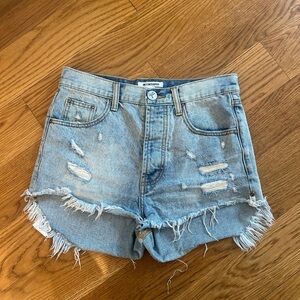 One Teaspoon size 24 denim shorts